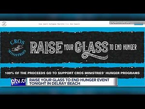 'Raise Your Glass to End Hunger' Wednesday night in Delray Beach