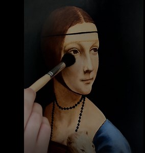 Sfumato technique in “Lady with an Ermine” — Mathieson Fine Art