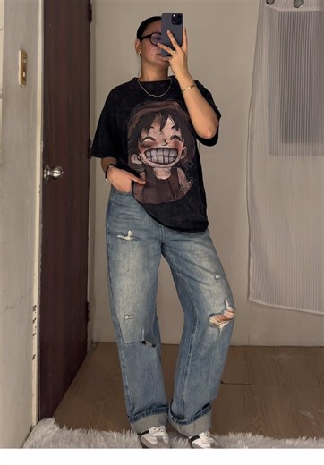 Luffy Shirt in Yellow Basket - Trending Fashion