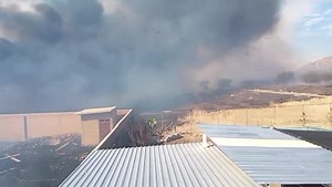 33K views · 138 reactions | Bomberos de Durango controlan incendio. En carretera México, como referencia rumbo a poblado la Minerva, Durango, se registra incendio de zacatal y una estructura de madera y lámina, al interior u esta tarde n terreno aparentemente baldío, al llegar al lugar Bomberos de Durango trabajaron con maquinaria de ataque rápido, logrando así controlar la situación en minutos y evitando la propagación del fuego a otros terrenos. . | Órale Qué Chiquito | Facebook