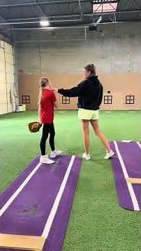 Pitching lesson vlog! #softball #softballlife #softballcoach