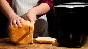 Watch How to Make Basic White Bread in CROWNFUL Bread Machine on Amazon Live