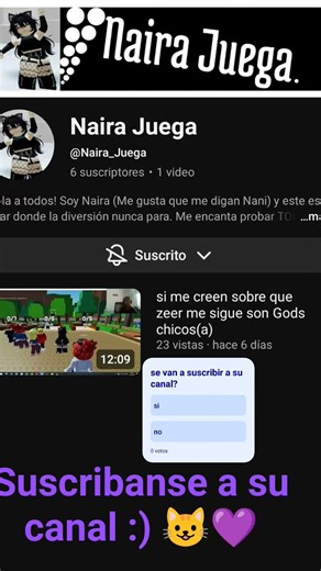 #roblox @Naira_Juega #suscribete