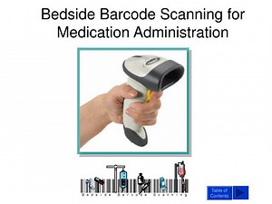 Bedside Barcode Scanning for Medication Administration - SlideServe