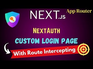 Custom Login Page in Next-Auth