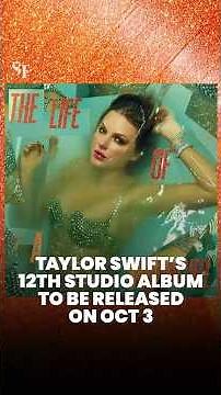 Taylor Swift unveils new album, The Life of a Showgirl