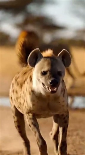 Lion vs 2 Hyenas! 🦁 Brutal Counter Attack Caught on Camera | Savage Wildlife Moment