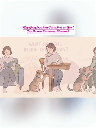 Why Your Dog Puts Their Paw on You (The Hidden Emotional Meaning)