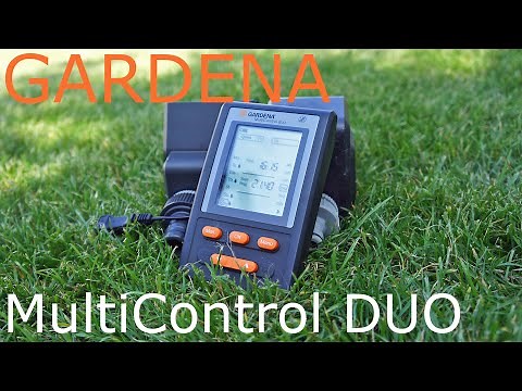 GARDENA MultiControl Duo Bewässerungscomputer - Review und Programmierung