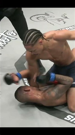 Relentless Heavy Pressure! 🤯 Vicious Ground and Pound Finish #shorts