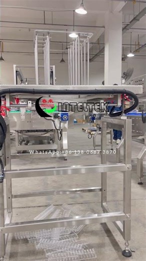 Tray denester for cookie packing