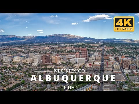 Albuquerque New Mexico by Drone | Albuquerque City in 4K Aerial View | #Albuquerque #usa #4k #NM