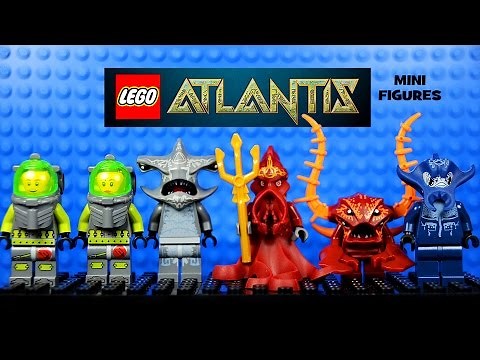 LEGO® Atlantis Deep Sea Adventure Official Minifigure Collection Set 1