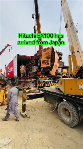 Hitachi EX100 Excavator Arrives from Japan