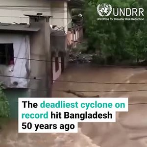 UNDRR - The Great Bhola Cyclone, which struck Bangladesh...