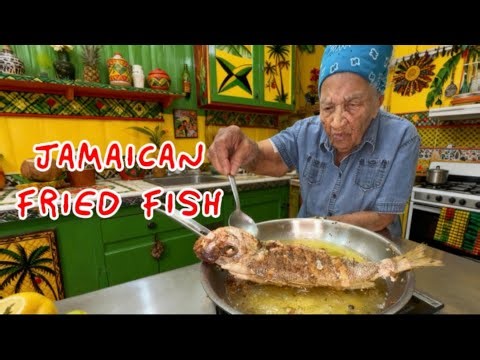 TEACHING MY GRANDSON HOW TO MAKE JAMAICAN ESCOVITCH FISH