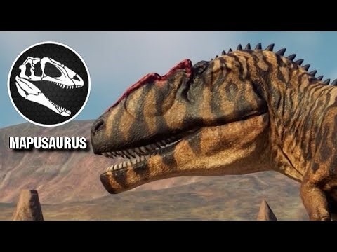 Mapusaurus vs Giganotosaurus, Tyrannotitan & Tyrannosaurus Rex - JWE 2 Mods (4K 60FPS)