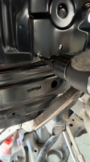 Critical Step Before Welding – Chassis Bolt Setup Done Right! #carrepair #ซ่อมรถ