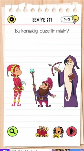 Brain Test AS Level 210 ve 211 çözüm videosu yayında