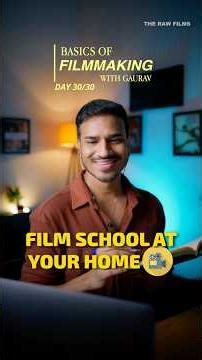 You Don’t Need Film School 🎬 #shorts #filmmaking
