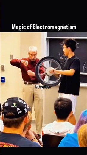 The Magic of Electromagnetism Explained in 60 Seconds ⚡🧲 | Physics Experiment