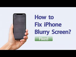 How to fix iPhone Blurry Screen - Not Screen Broken