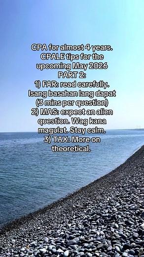 CPALE May 2026 Tips Part 2: FAR, MAS, TAX Strategies