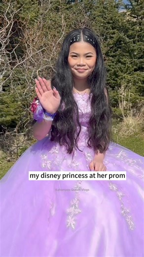 29K views · 222 reactions | My Disney Princess at her prom 2024. It’s her first time to attend prom. #prom2024 #kahampasqueenvlogs #promdress #promnight #mydaughter #DisneyPrincess | Kahampas Queen Vlogs | Facebook