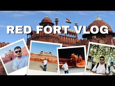 Red Fort Delhi Vlog 🇮🇳 | Lal Qila Tour & Travel Experience