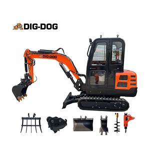 [Hot Item] Trackhoe Excavator Mini Digger 2.5t Small Digger Excavators Mini Diggers