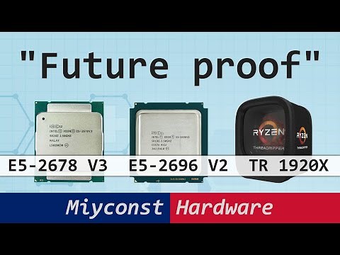 🇬🇧 E5-2696 V2, Threadripper 1920X – test and comparison with Ryzen 5 5600X, Xeon E5-2678 V3