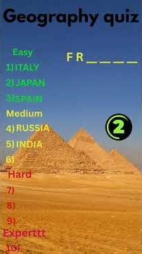can u guess these countries by their first two letters