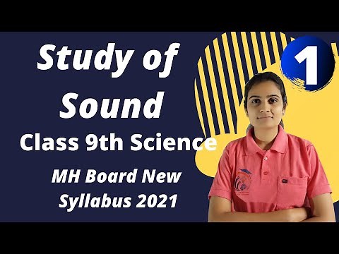 Study of Sound Class 9th Science Part 1