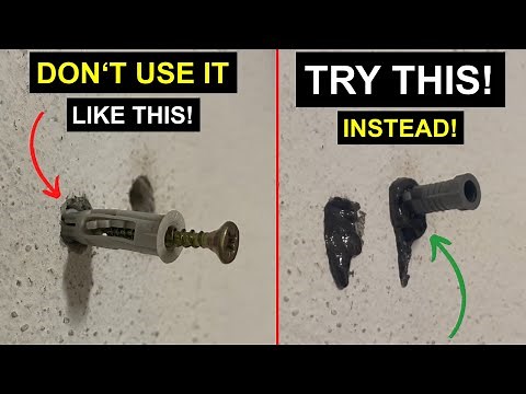 DIY Hack: See How Easily You Can Fix a Concrete Wall Plug!