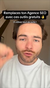 Fais le même travail SEO que ton agence mais gratuitement avec ces outils 😏🚨 #seo #referencement #siteweb #siteinternet #businessenligne #siteweb #google #shopify | Q-SEO