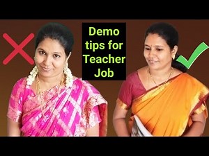 How to give demo for a teacher job/9 Tips for demo lecture for teacher job