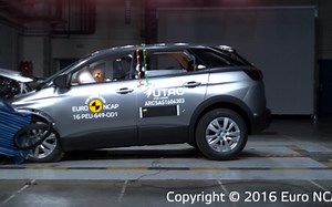 2016 标致 3008/4008/5008 全面碰撞测试 euro ncap_哔哩哔哩_bilibili