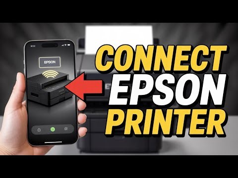 How to connect Epson printer to phone - Step by Step