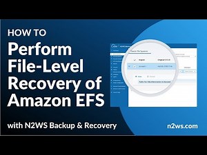 How to Perform File-Level Recovery of Amazon EFS