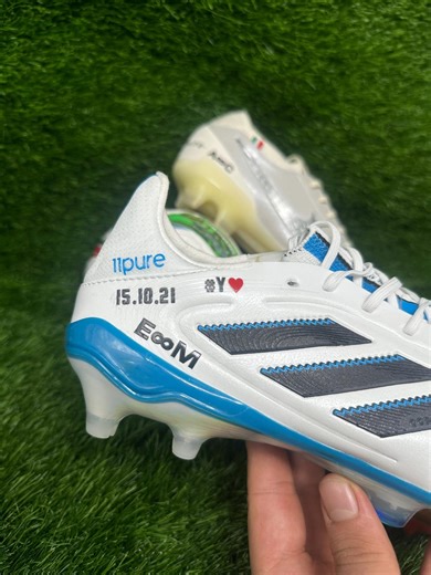 Custom Football Boot Sticker Pack | Heart Name, Date & Infinity Symbol | Personalized UV DTF Decals - Etsy