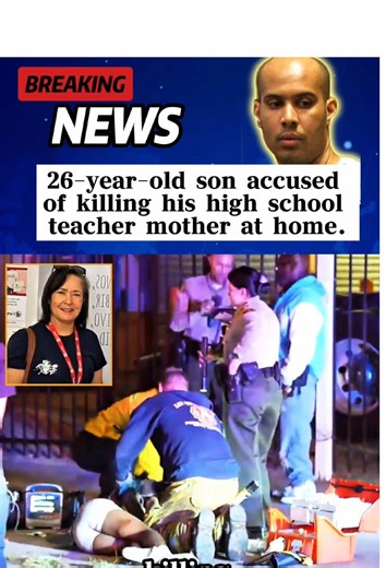 26-year-old son accused of killing his high school teacher mother at home.#usa#news#massachusetts #lawrence #methuen