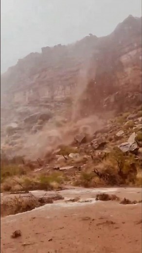 😱🔴Flash floods in Zion National Park, southern Utah, United States !