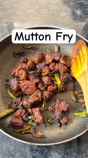 🔥 Mutton Fry Recipe | Restaurant Style Mutton Fry 😍 | Soft, Juicy & Spicy!