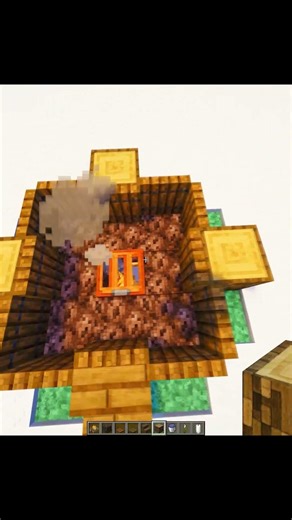 Minecraft Hot Spring 🤯 #minecraft #shorts