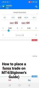 How to execute a forex order fast. Trade on MT4 For Android phone.Beginners Guide to trading forex.
