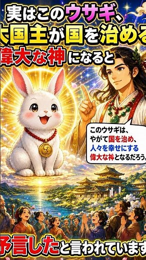 The White Rabbit of Inaba (Mythology) #Mythology #TheWhiteRabbitOfInaba