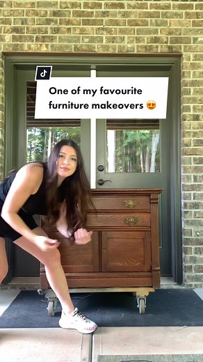 Stunning Furniture Makeover with Upcycled Commode