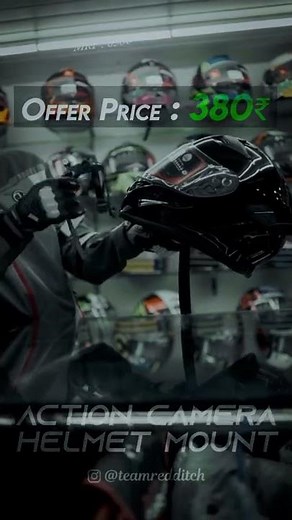 Action Camera Mount | Gopro Mount | Universal | Helmet Mount