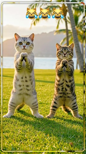 123K views · 3.7K reactions | Cats exercising to maintain their physical and mental health  #exercise #cat #health #reels #viral #trending #reelsvideo #funny #fypviralシ #fypシ゚ #fyp #AI #cute #happy #fbreels #viralreels | Helen Tan | Facebook