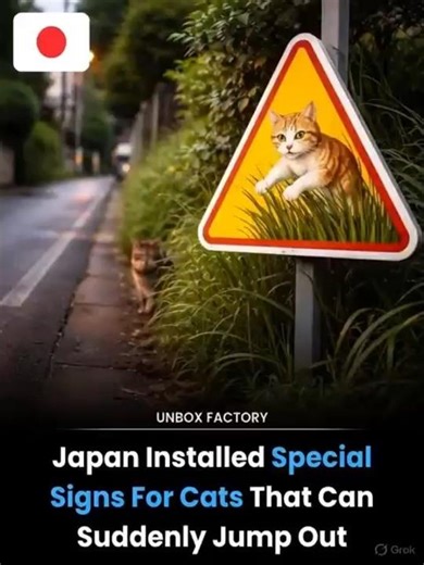 “Cats Crossing! Slow Down” 🐾